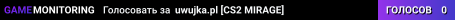 ██ ★ uwujka.pl ★ [CS2 MIRAGE] ⚫