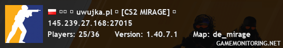 ██ ★ uwujka.pl ★ [CS2 MIRAGE] ⚫