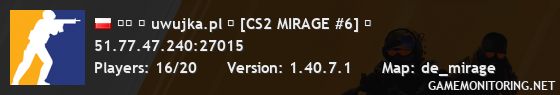 ██ ★ uwujka.pl ★ [CS2 MIRAGE #6] ⚫