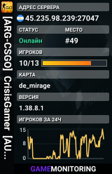 [ARG-CSGO] 🟡‬ CrisisGamer 🟡‬ [AUTOMIX #1] 💎 [WS,GL