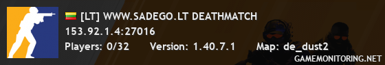 [LT] WWW.SADEGO.LT DEATHMATCH