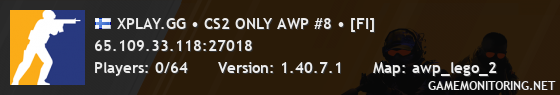 XPLAY.GG • CS2 ONLY AWP #8 • [FI]