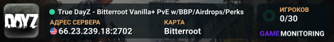 True DayZ - Bitterroot Vanilla+ PvE w/BBP/Airdrops/Perks