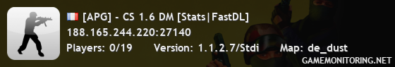 [APG] - CS 1.6 DM [Stats|FastDL]