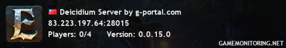 Deicidium Server by g-portal.com Deicidium Server by g-portal.com