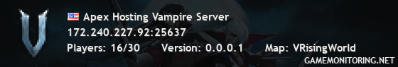 Apex Hosting Vampire Server