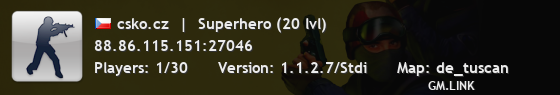 csko.cz  |  Superhero (20 lvl)