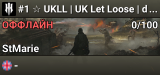 #1 ☆ UKLL | UK Let Loose | discord.gg/ukll - New Players ☆