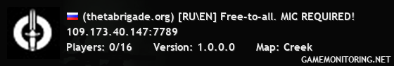 (thetabrigade.org) [RU\EN] Free-to-all. MIC REQUIRED!