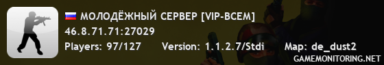 МОЛОДЁЖНЫЙ СЕРВЕР [VIP-ВСЕМ]