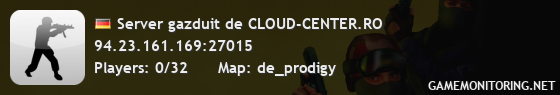 Server gazduit de CLOUD-CENTER.RO