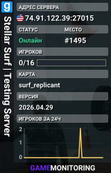 Stellar Surf | Testing Server
