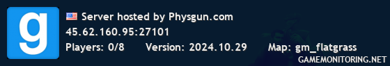 Server hosted by Physgun.com