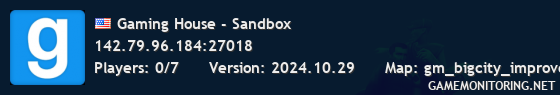 Gaming House - Sandbox