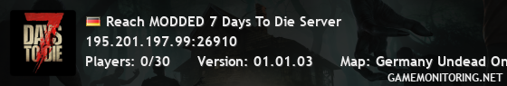 Reach MODDED 7 Days To Die Server