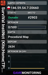 SurviVal InstiNct (Kits|Home|TP|Rates)