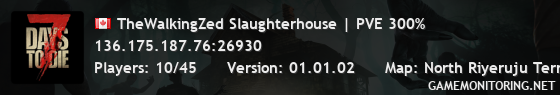 TheWalkingZed Slaughterhouse | PVE 300%