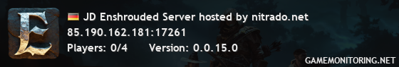 JD Enshrouded Server hosted by nitrado.net