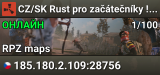 CZ/SK Rust pro začátečníky ! MAX 4 ! 02.07.