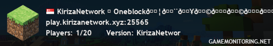 KirizaNetwork ■ Oneblock𝗦𝗨𝗥𝗩𝗜𝗩𝗔𝗟