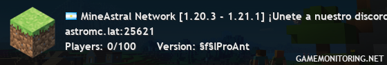 MineAstral Network [1.20.3 - 1.21.1] ¡Unete a nuestro discord! discord.gg/NCMx464YX9