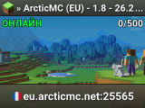 » ArcticMC (EU) - 1.8 - 26.2 « Follow us on Twitter! @ArcticUHC