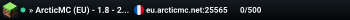 » ArcticMC (EU) - 1.8 - 26.2 « Follow us on Twitter! @ArcticUHC