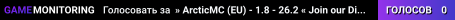» ArcticMC (EU) - 1.8 - 26.2 « Follow us on Twitter! @ArcticUHC