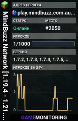 MindBuzz Network [1.19.4 - 1.21.1] (( Double-click to join! ))