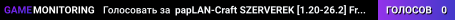 🦅 papLAN-Craft SZERVEREK [1.20-26.2] 🦅 LifeSteal BoxPvP Survival