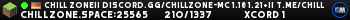 CHILL ZONE|| discord.gg/chillzone-mc 1.18 1.21+|| t.me/chillzoneMC -