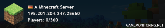 A Minecraft Server A Minecraft Server