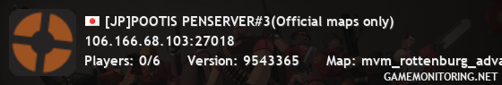 [JP]POOTIS PENSERVER#3(Official maps only)