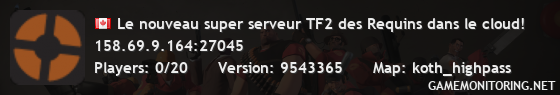 Le nouveau super serveur TF2 des Requins dans le cloud!