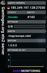 Gamingeu.org ets2 server