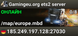 Gamingeu.org ets2 server