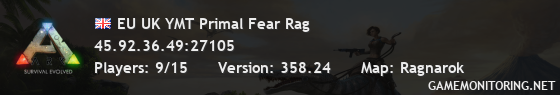 EU UK YMT Primal Fear Rag