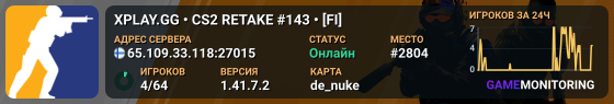XPLAY.GG • CS2 RETAKE #143 • [FI]