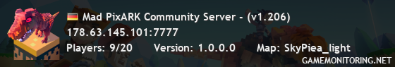 Mad PixARK Community Server - (v1.206)