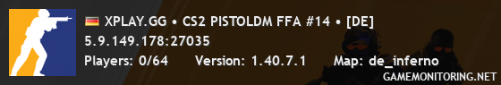 XPLAY.GG • CS2 PISTOLDM FFA #14 • [DE]