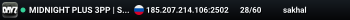 MIDNIGHT PLUS 3PP | Sakhal | WIPE 22.08