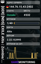 [GER] [NDS] EXILE Altis | Zombie/Exten.Base Mod | Day/PVP Only
