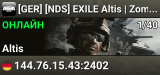 [GER] [NDS] EXILE Altis | Zombie/Exten.Base Mod | Day/PVP Only