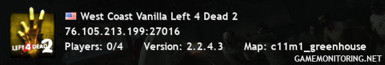 West Coast Vanilla Left 4 Dead 2