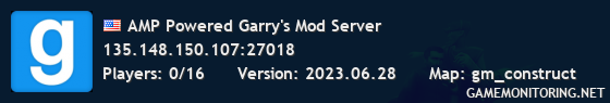 AMP Powered Garry's Mod Server