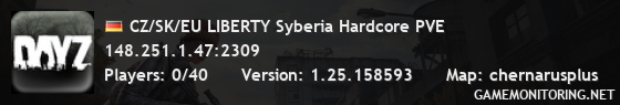 CZ/SK/EU LIBERTY Syberia Hardcore PVE