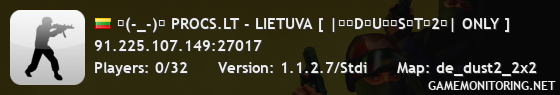 凸(-_-)凸 PROCS.LT - LIETUVA [ |͇̿D̿U͇̿S̿T̿2̿| ONLY ]