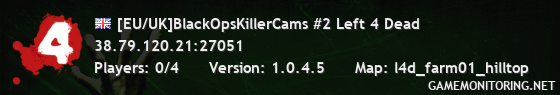 [EU/UK]BlackOpsKillerCams #2 Left 4 Dead