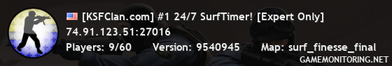 [KSFClan.com] #1 24/7 SurfTimer! [Expert Only]