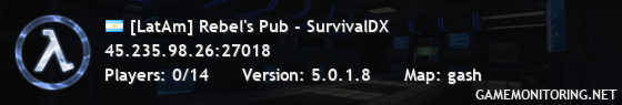 [LatAm] Rebel's Pub - SurvivalDX